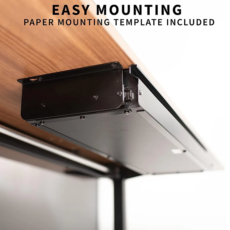 Jhmech Under Desk Drawer Organizer Oem Large Black Sliding Keyboard