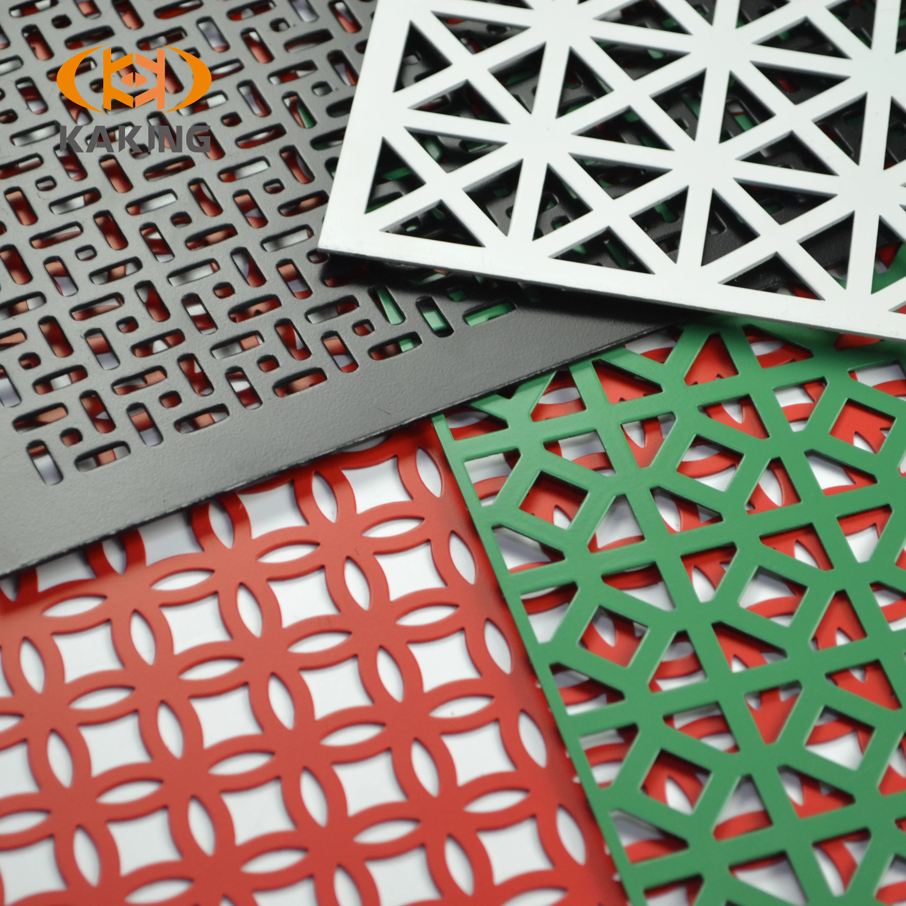 Galvanized PVC Aluminum Perforated Sheet Metal Stair Railing for Screen Application Durable and Attractive