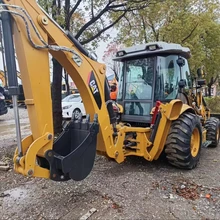 Cheap Prices Good Condition High Performance CAT 420F Used Backhoe Loader