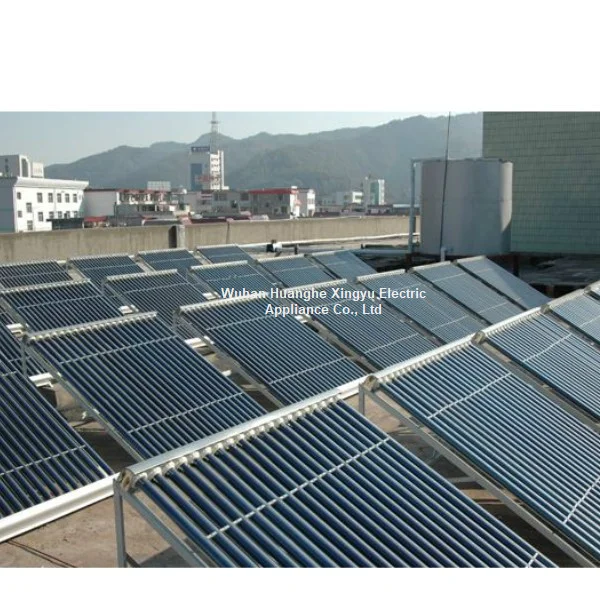 Electric Unpressurized Solar Hot Water Heater Evacuated Tube for Household and Hotel Heating System None Pressure Water Heater