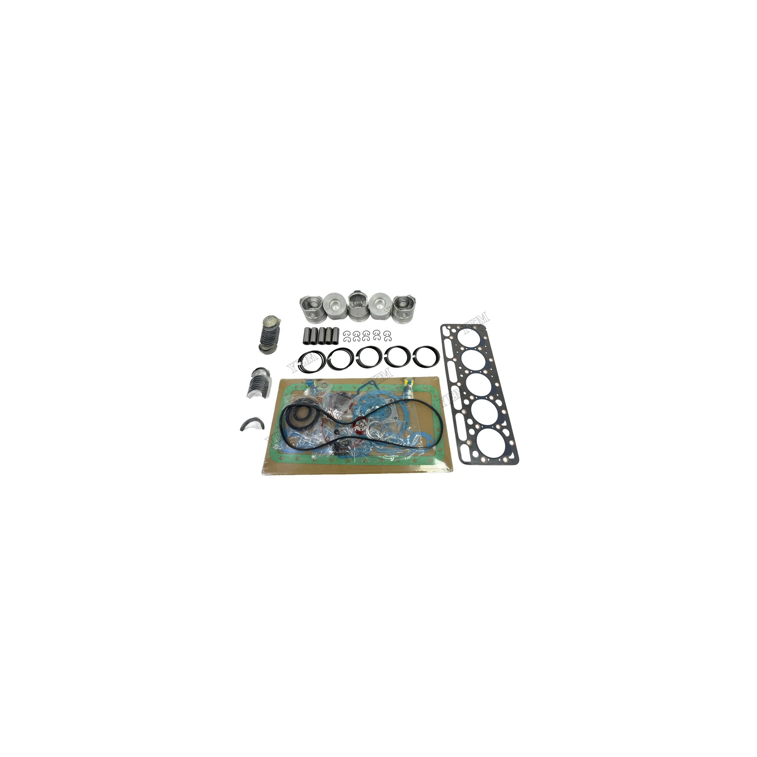 For Kubota F2302 Overhaul Kit With Cylinder Gaskets Piston Rings Bearings Replaces Engine Spare Parts