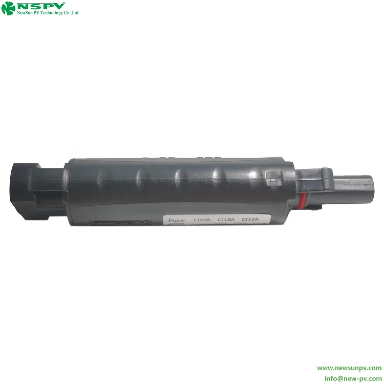 High Quality Solar Fuse Connectors Inline Fuse Holder with IP67 Protection and 1000VDC Rating for Solar PV Systems