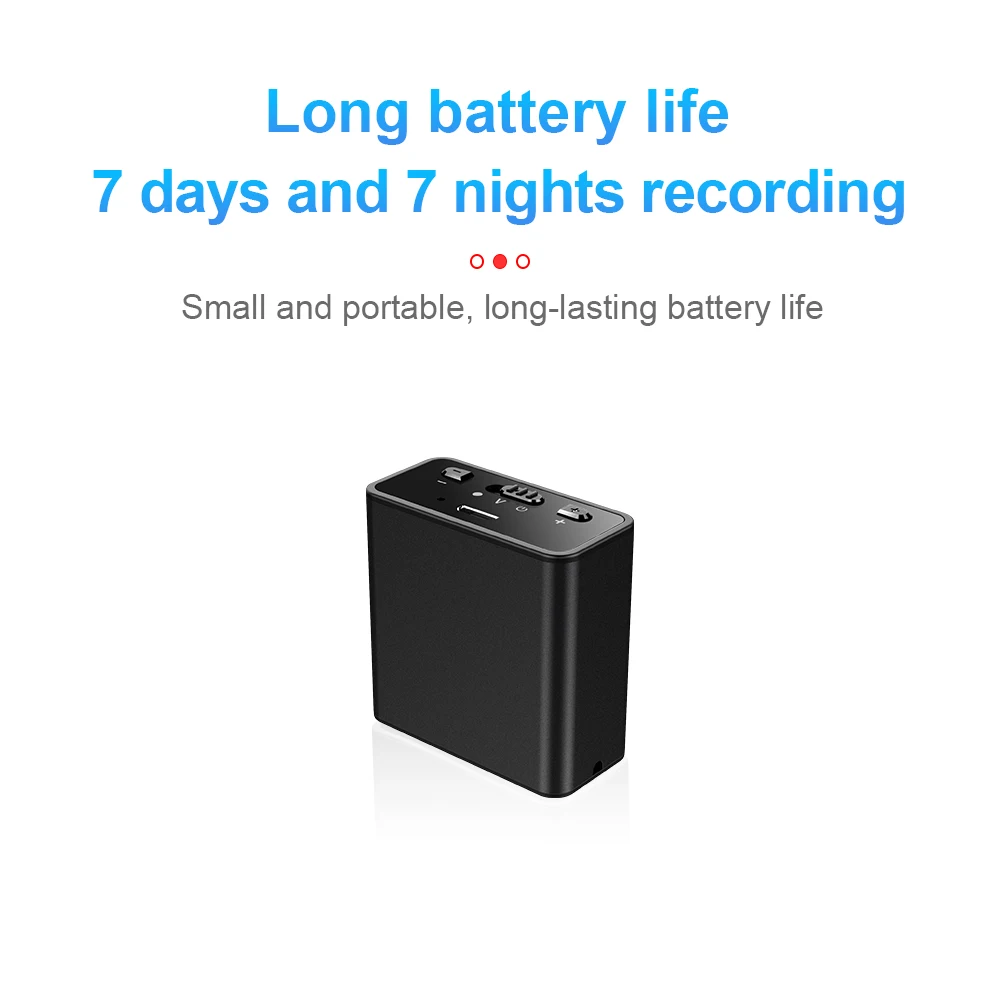 Mini Q65 Digital Voice Recorder Long Time 200 Hours Audio Sound Recorder in MP3 & WAV Format Small Digital Voice Recorder