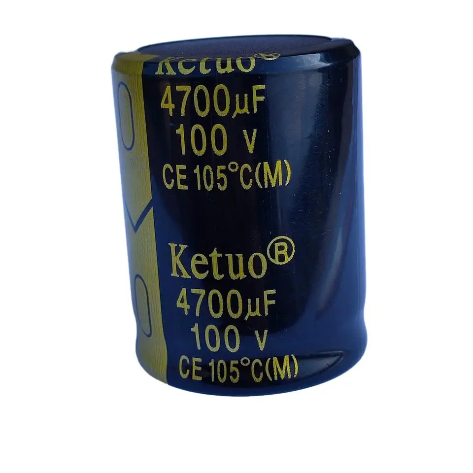 Niujiao Aluminum Electrolytic Capacitors 100v 4700uf 35*45mm Size 105c