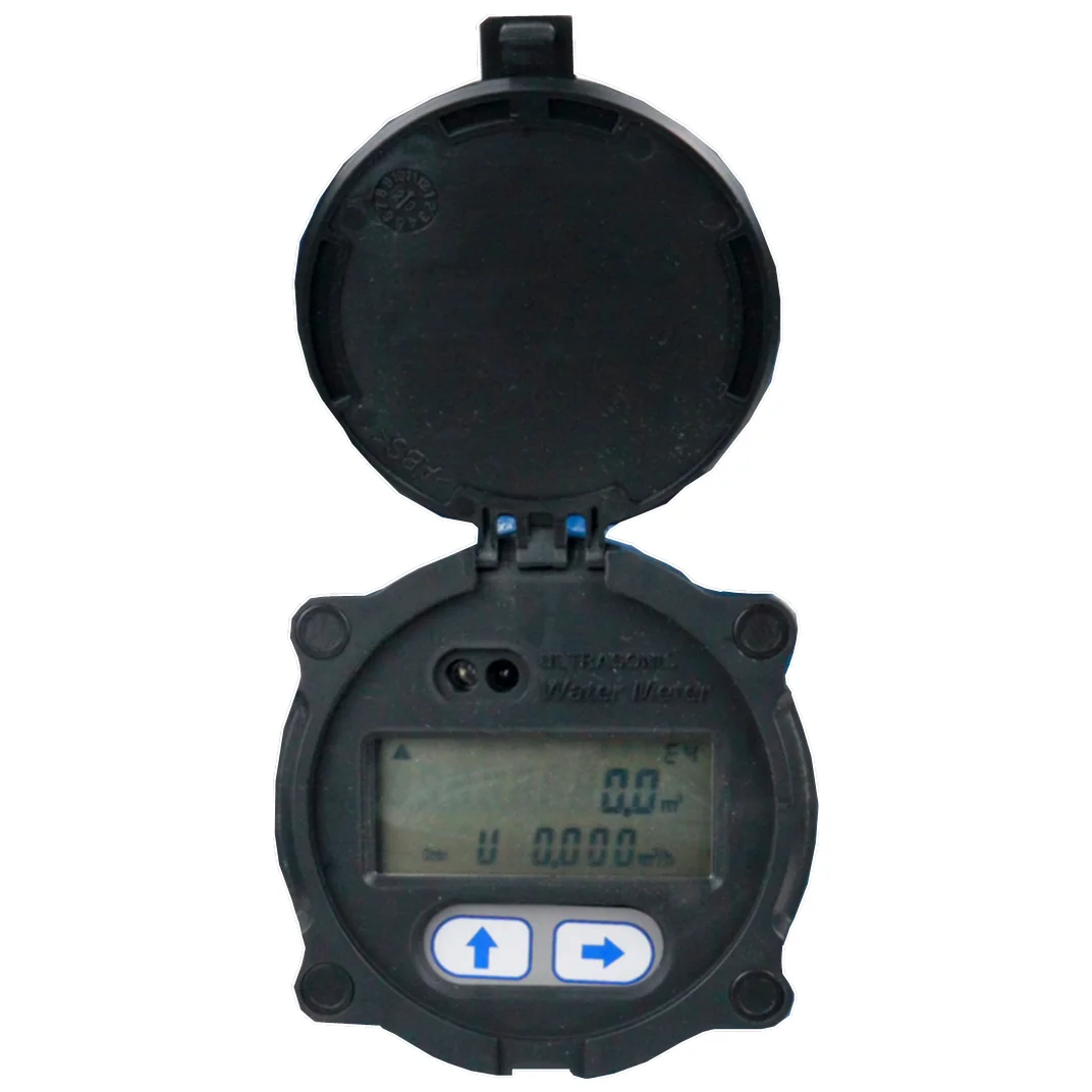 Digital ultrasonic water meter with MBUS and MODBUS for irrigation water supply with 3.6V battery powered Smart water meter