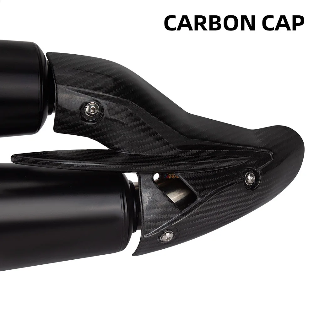 Kawasaki ZX 25RR Exhaust Upgrade - Double Outlet Muffler Pipe