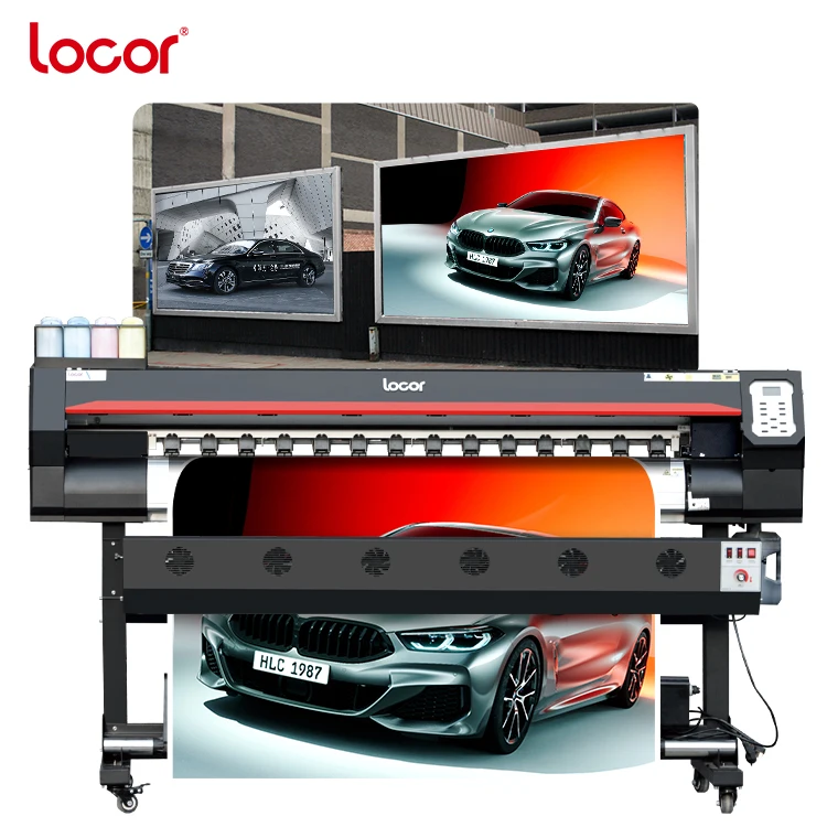 Locor Hot Selling Price Cheap 1.8m 6ft Width Single XP600 Head Eco Solvent Printer