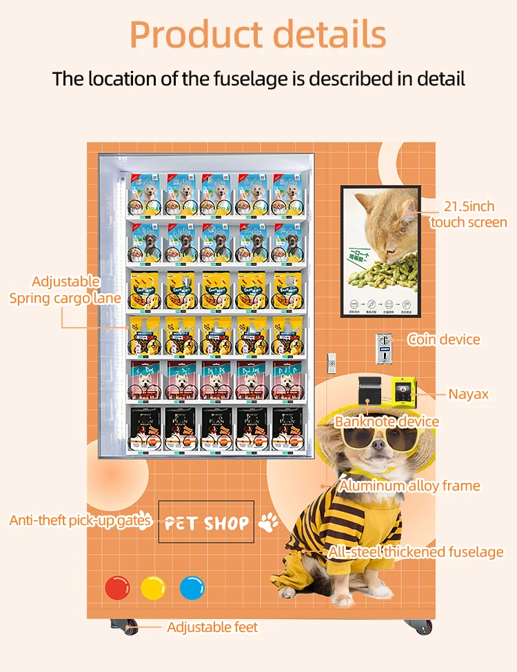 Fundord New Products Pet Food Vending Machine Buy Pet Food Vending