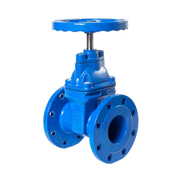 Manual Ductile Iron Flange Elastic Seat Seal Ductile Iron Valve Z45X-16Q Soft Seal Dark Rod Gate Valve