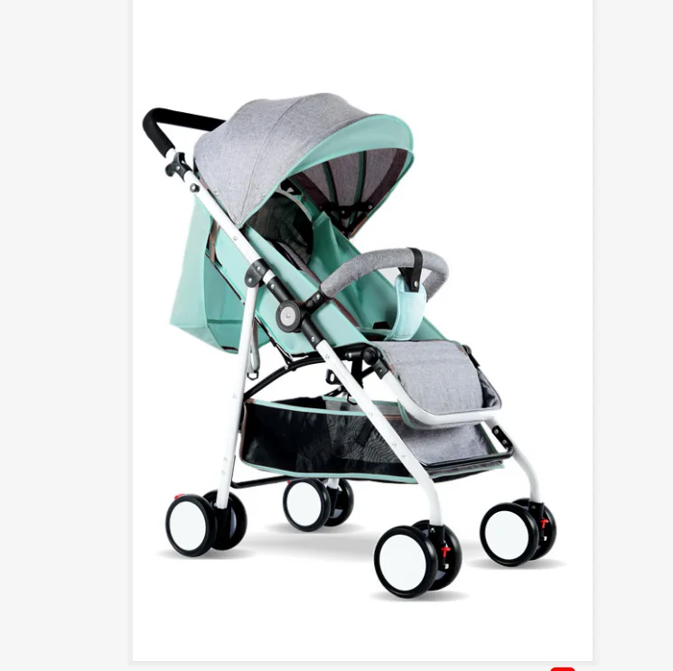 Mint Green High View Baby Stroller Baby Carriage Baby Pram