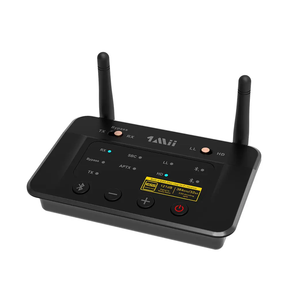 1Mii B03Pro Bluetooth 5.2 オーディオ DAC トランスミッター & 受信機