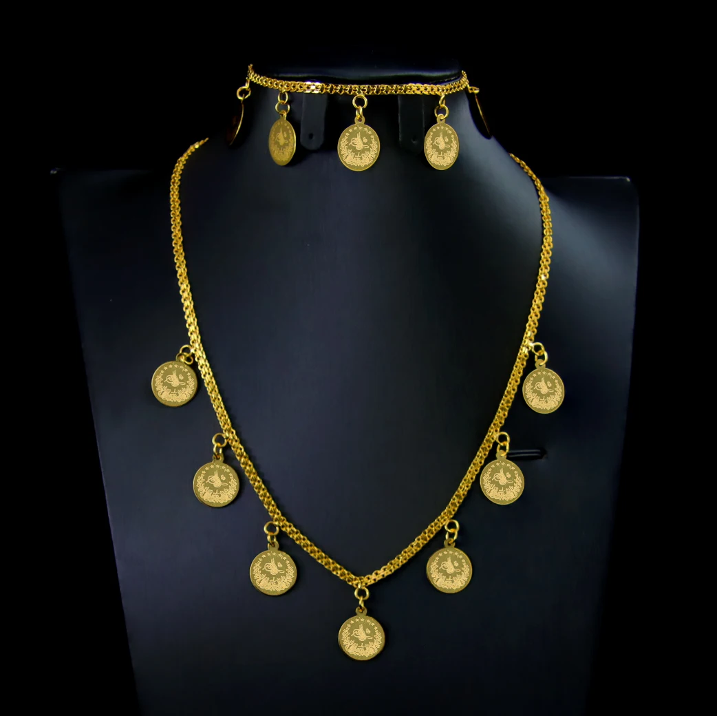 Großhandel klassischer Dubai 18K Gold plattiert wasserdicht