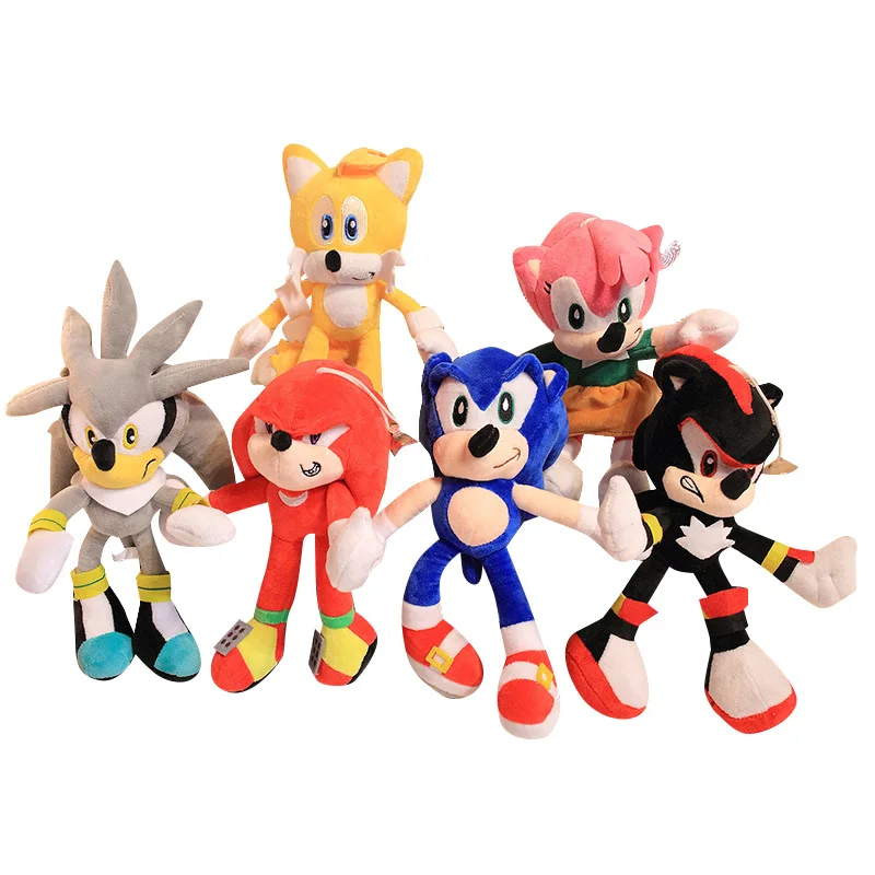 New Cartoon Plush Doll Sonic The Hedgehog Exe Game Spirit Game