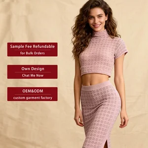 Women in Knitted Top  Sexy Summer New Style  French Thin Short-sleeved Shirt