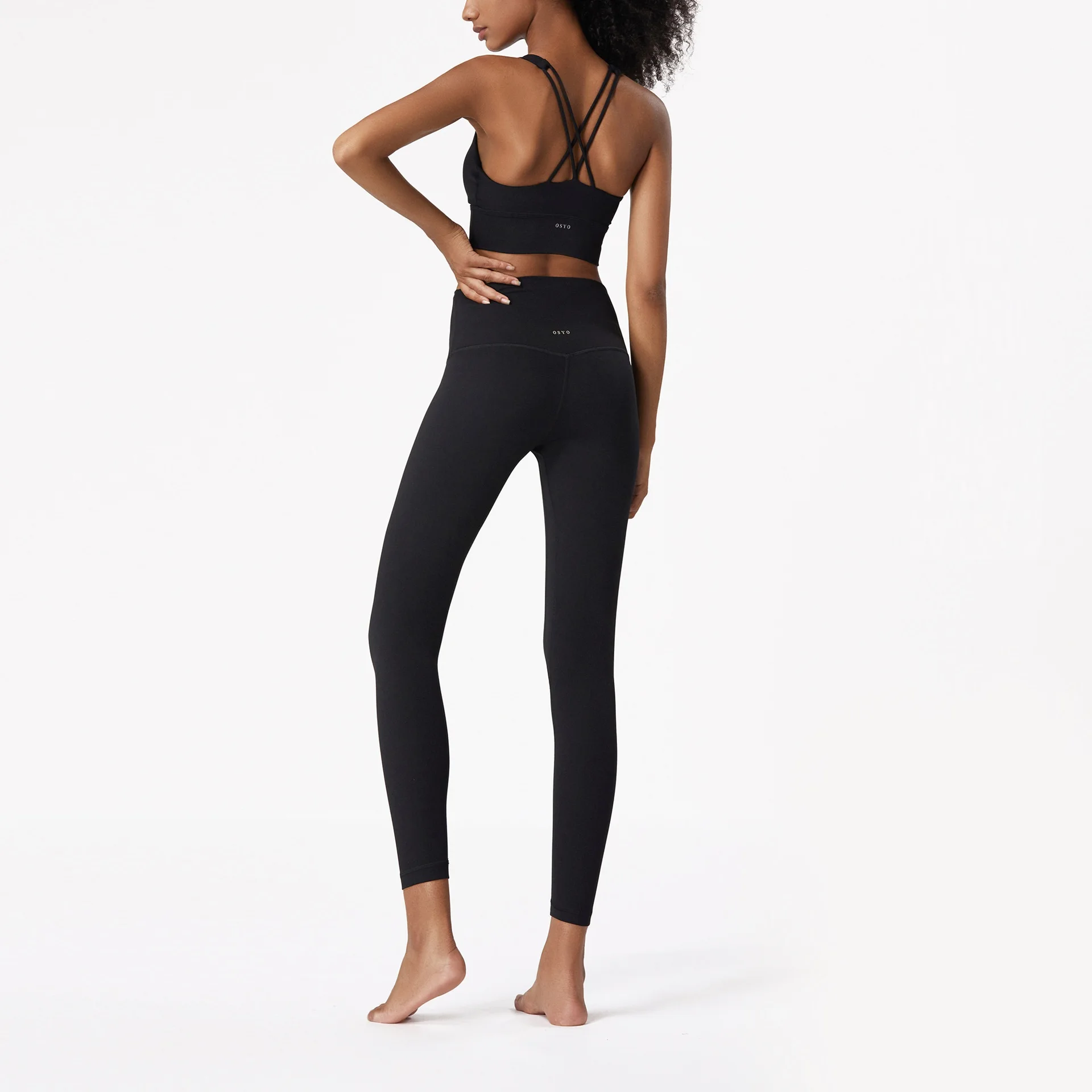 Seamless 2 Piece Yoga Set for Women – Sports Bra and High Waisted Leggings Activewear