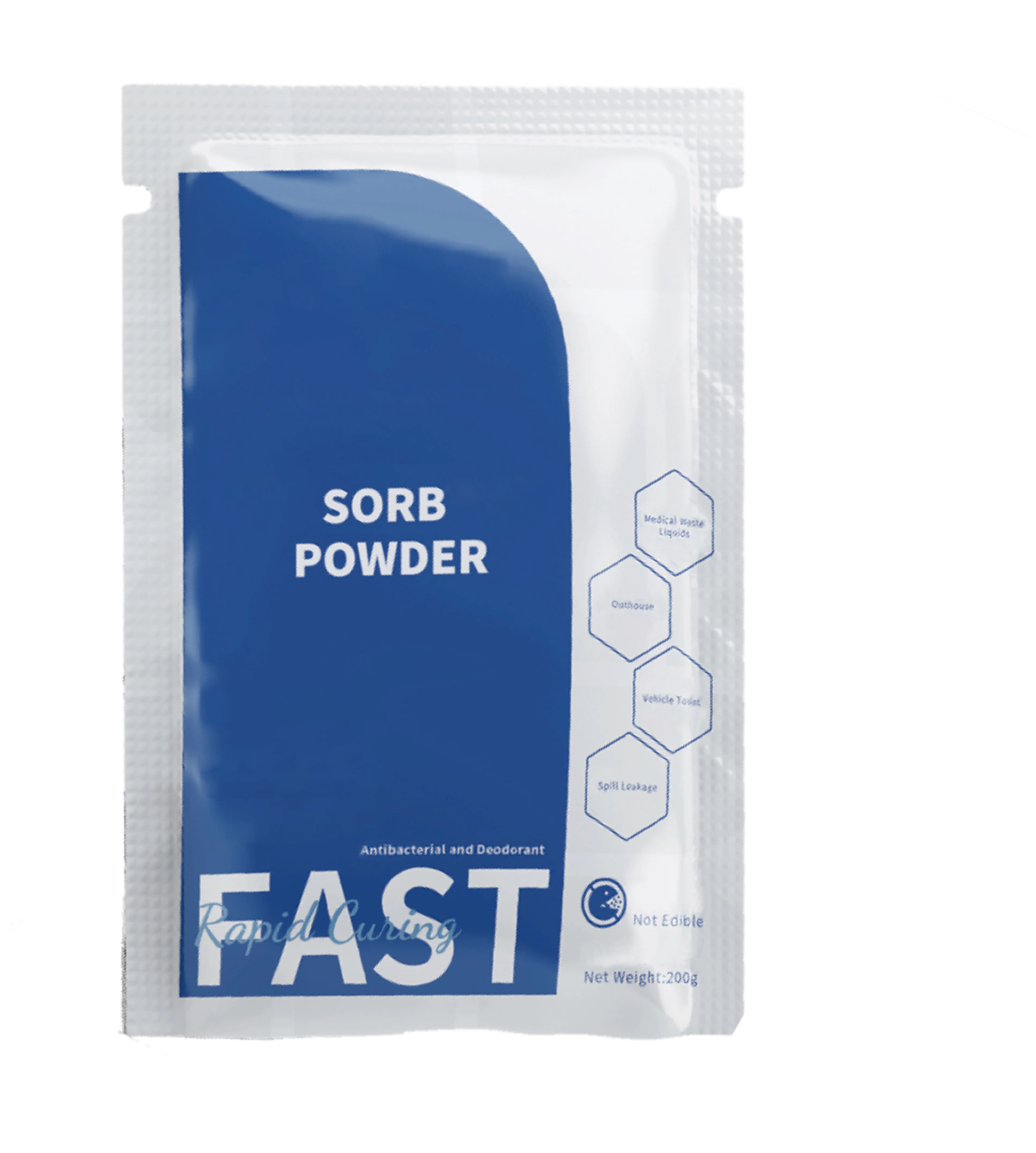 Sorbent Powder Tent Toilet Urine Poo Absorbent Powder Deodorise Absorb Gel Moistures ...