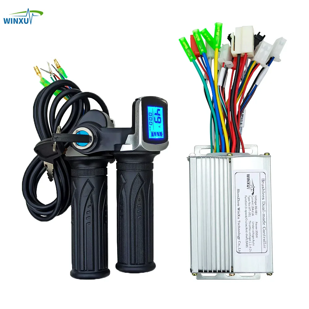 Labworkauto 36V/48V 350W Brushless DC Motor Speed Controller For E-bike Scooter