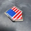 American flag red and blue