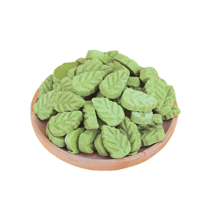 Freeze Dried Cat Grass Leaf Cake Bone Meat Grain Snacks