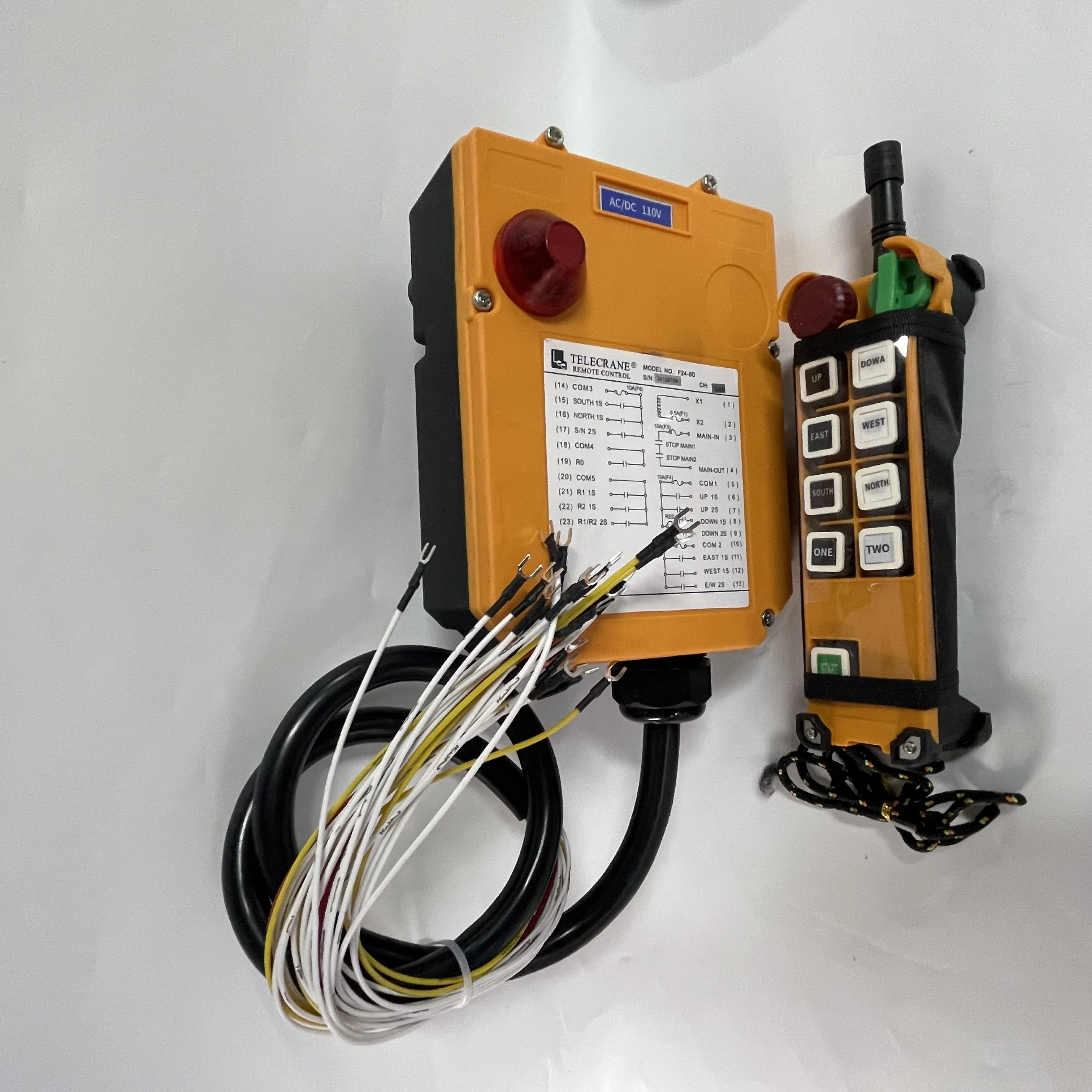 TELECRANE Industrial Wireless Remote Control F24-8D TELECRANE Industrial Wireless Remote Control F24-8D