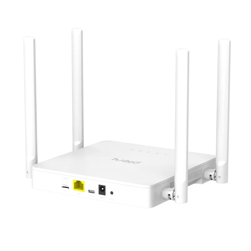 Plery R602 WiFi 6 Router with 4G 5G Modem Mobile WiFi Original New Carte SIM Slot 300mbps Max LAN Data Rate WPS Encryption