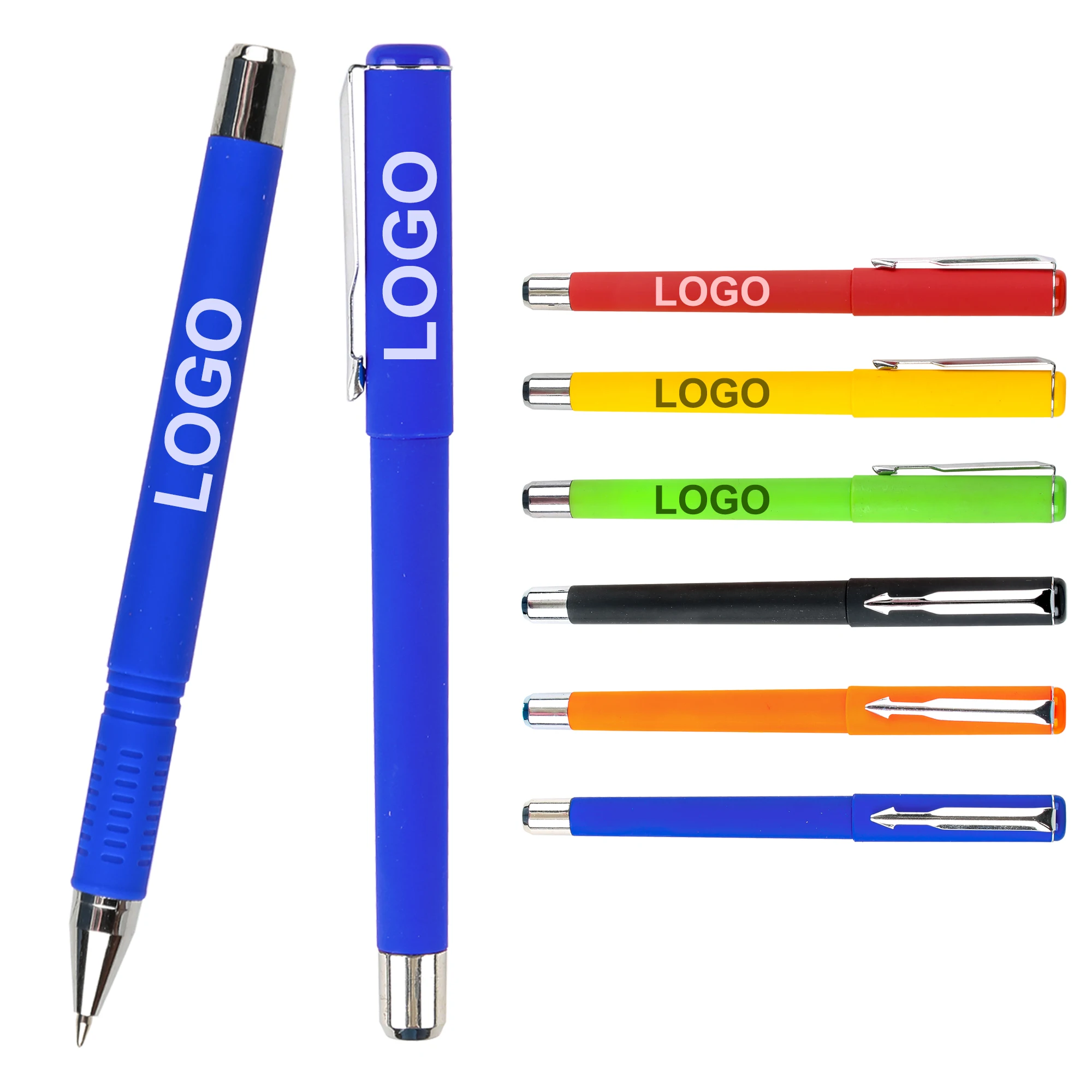 Gelschreiber Mit Weißer Tinte Und Logo Für Werbegeschenke_voghion.com