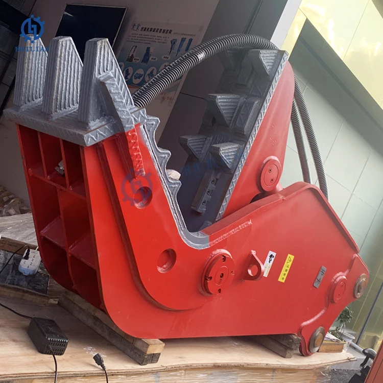 20t Hydraulic Vibrating Plate Soil Compactor For Excavator Mounted