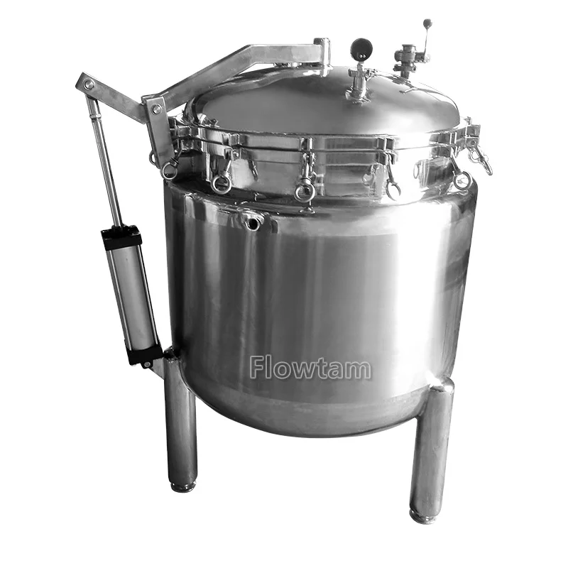 300 Liter Pressure Cooker Large Industrial Pressure Cooking Pot