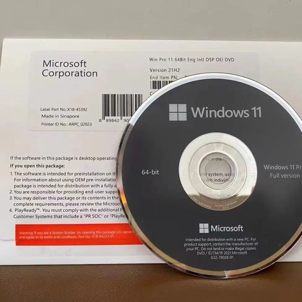 Windows 10 Pro USB Retail BOX - Lifetime License & Activation