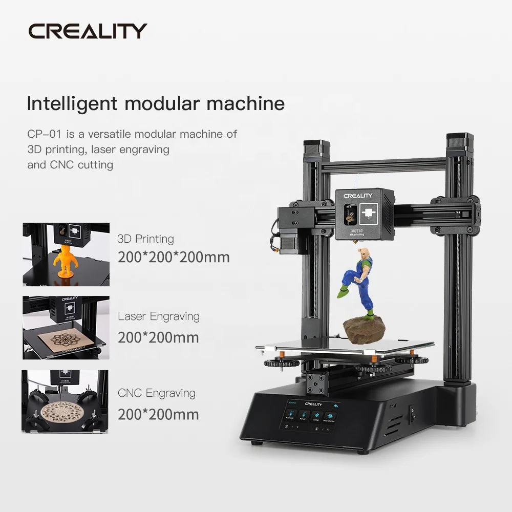Creality CP-01 Laser Engraving 3D Desktop FDM Printing Machine Digital 3D Printers