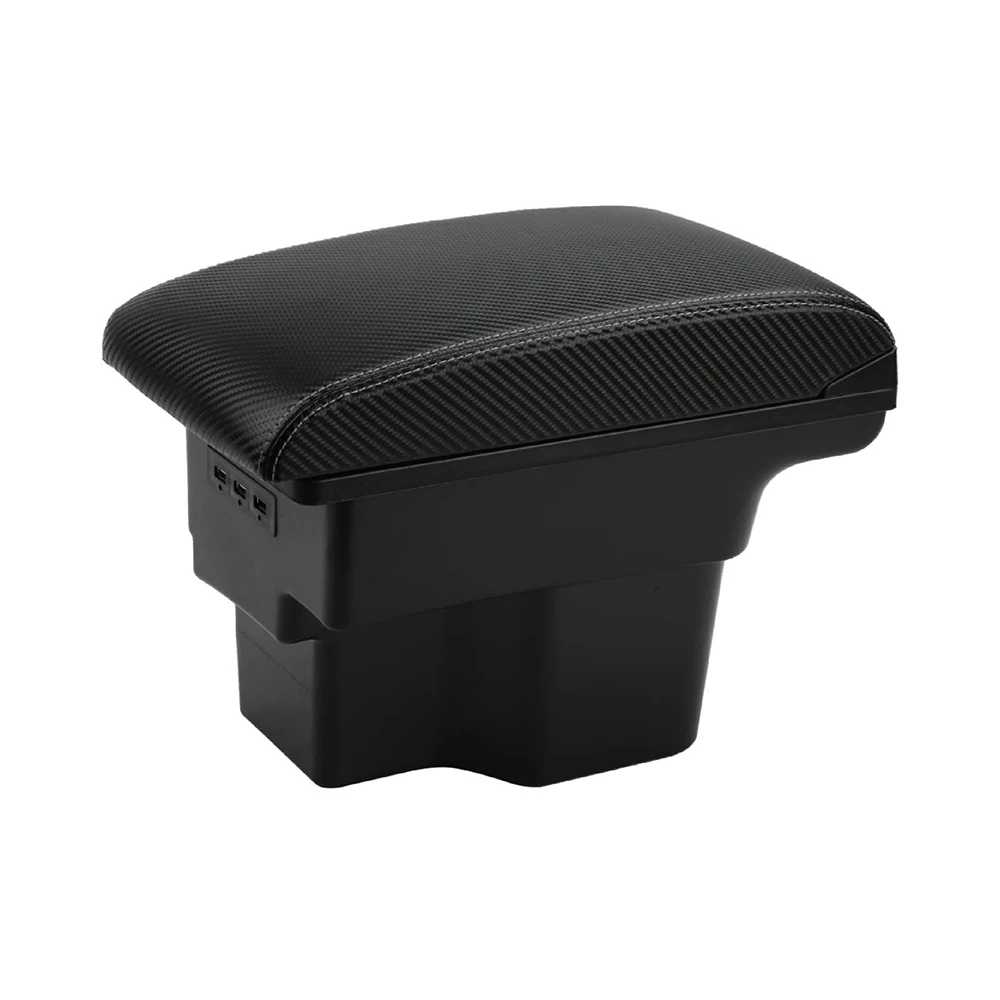 Wholesale Armrest box Center console car console box with cup holder USB can be raised