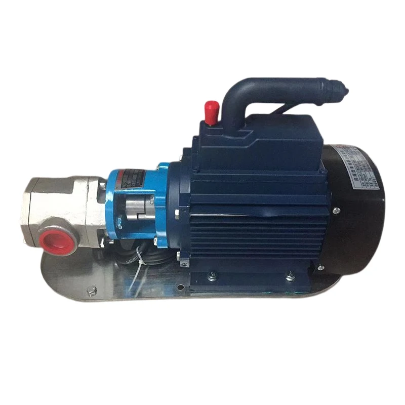 High Pressure Oil Transfer Pump Wcb Portable Gear Oil Pump Explosion