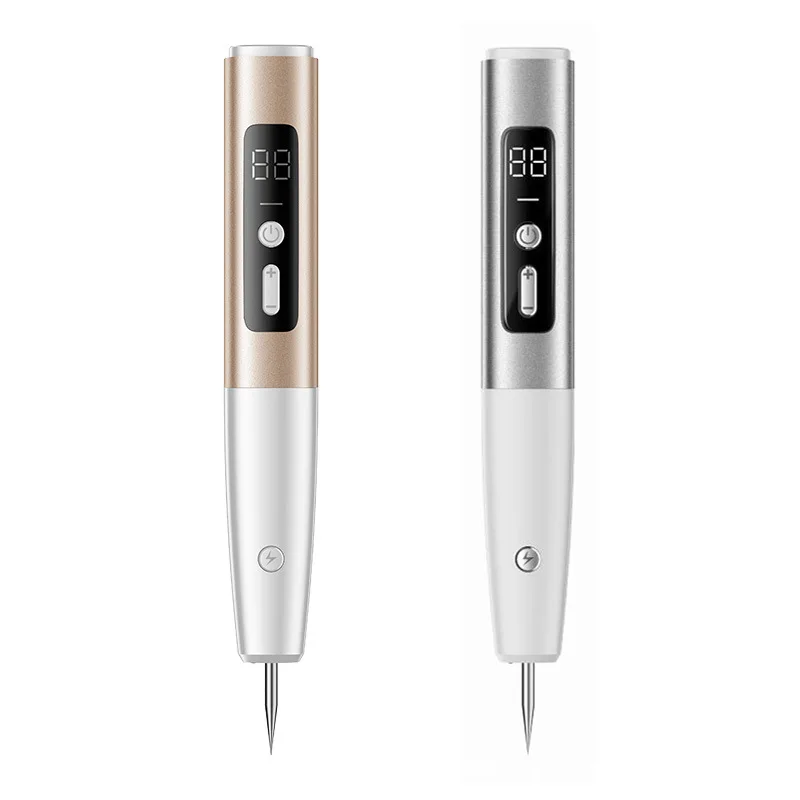美顔器、beauty mole removal spot pen、美容、シミ 15 Gears Electric Portable Mole Pen Beauty Spot Pen Plasma