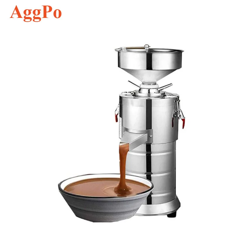 Машина для приготовления арахисового масла, электрическая зерновая шлифовальная машина, устройство для приготовления арахисового масла, шлифовальная машина для кунжутного соуса, домашний коммерческий, 110 В, 15 кг/ч, 1100 Вт