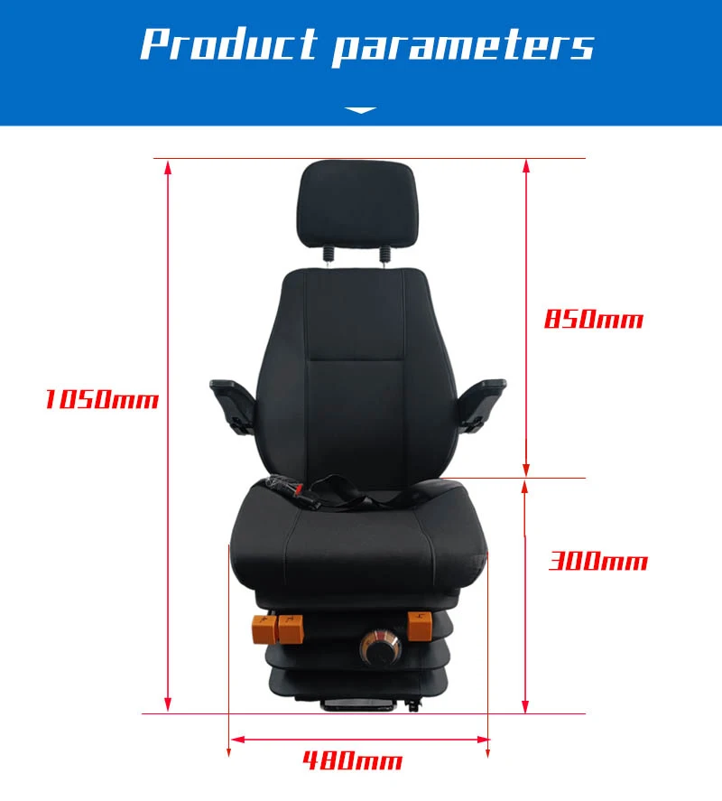 Mechanical Suspended Bus Driver Seat YSR911-49 Truck Seats Driver Chair ...
