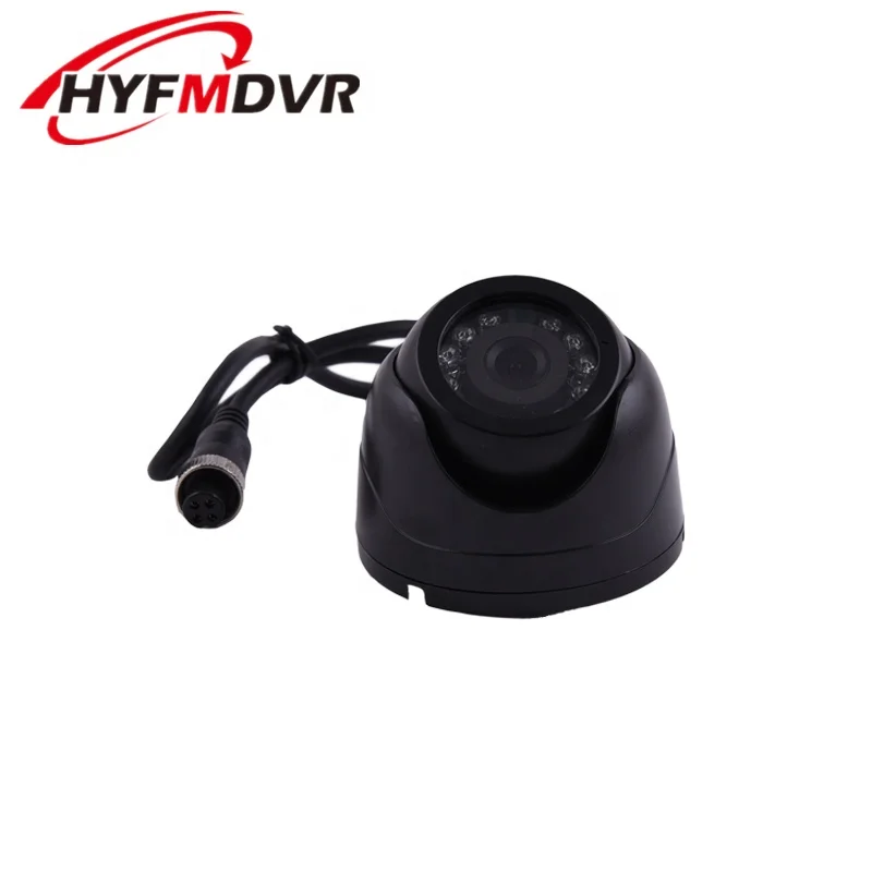 HYF Cheap Price Inside Mounted Bus Van Train Trailer AHD 720P Plastic Shell 2 Inch Night Vision with Audio Dome Security Camera