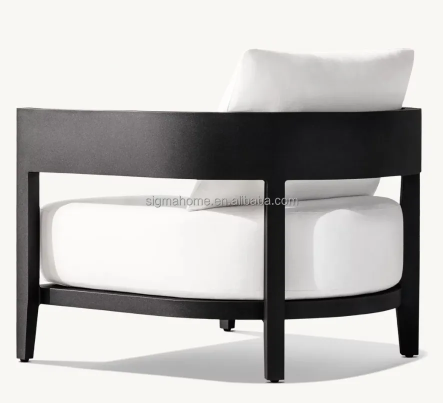 New outdoor sofa set furniture lounge chair outdoor garden sets aluminum lounge chair