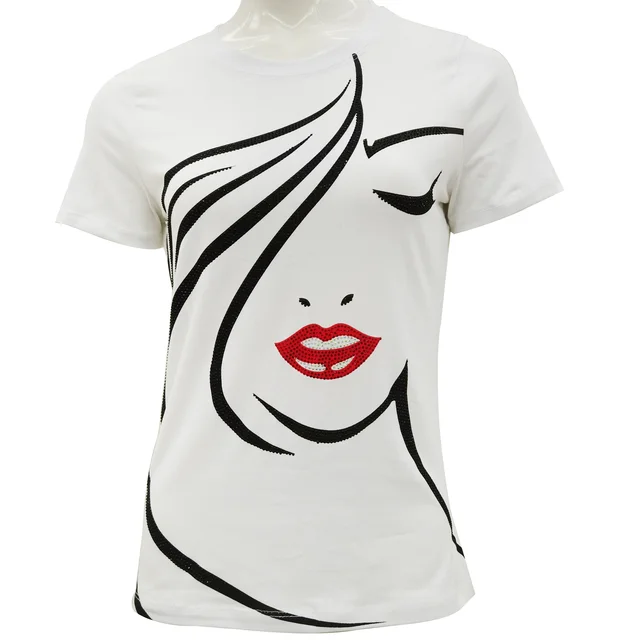 T-6830 High quality pure cotton acid resistant large T-shirt for women's street wear, printed and washed custom T-shirt