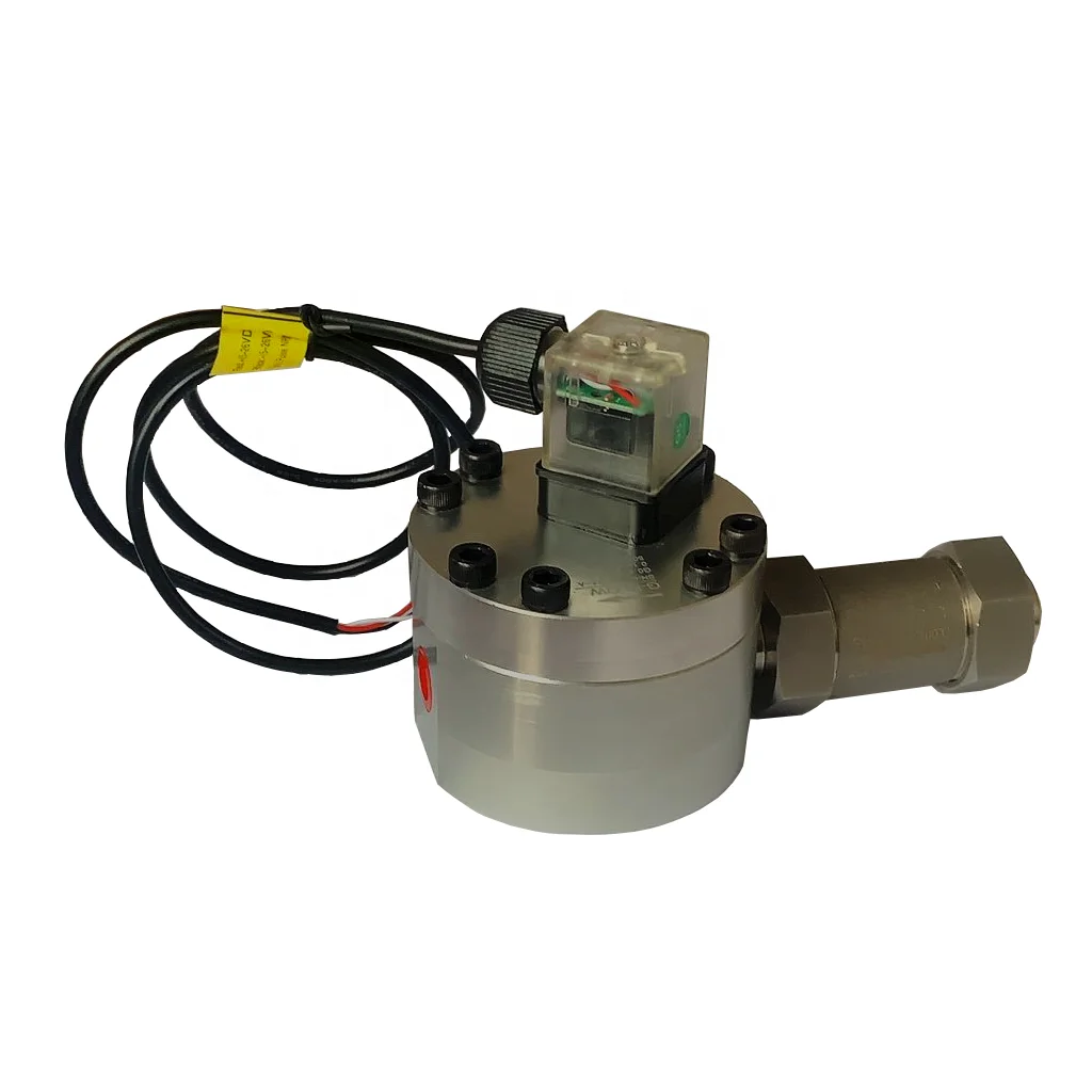 LC Type Mini Oval Gear Flowmeter Automatic Lubrication Equipment Oil Flow Meter Micro Oval Gear Flowmeter