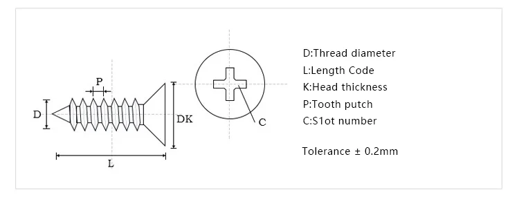 304 stainless steel round head self tapping small screws M1 M1.2 M1.4 M1.7 M2 M2.3 manufacture