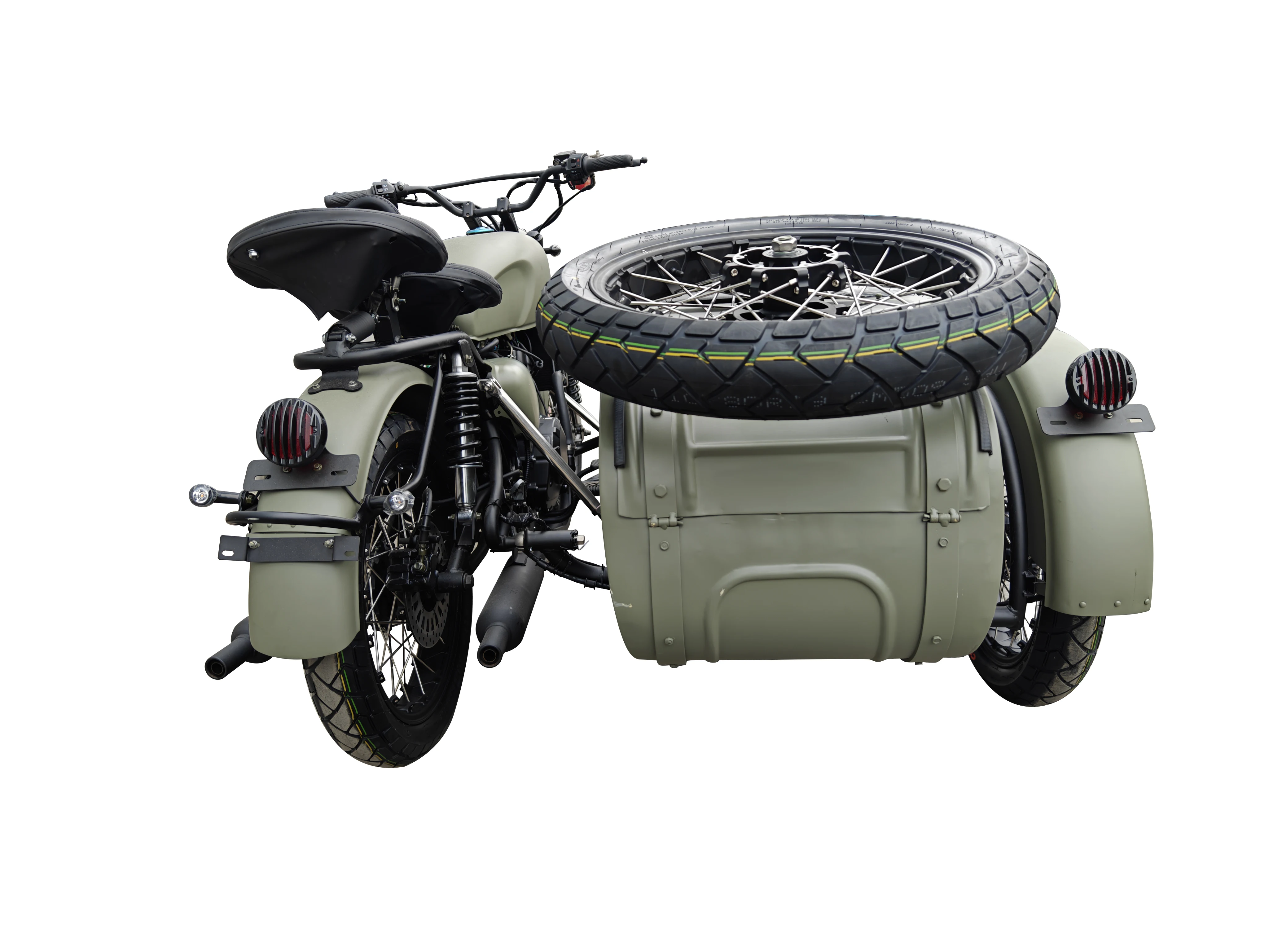 Changjiang 500cc Motorcycle Sidecar Twin-Cylinder Engine