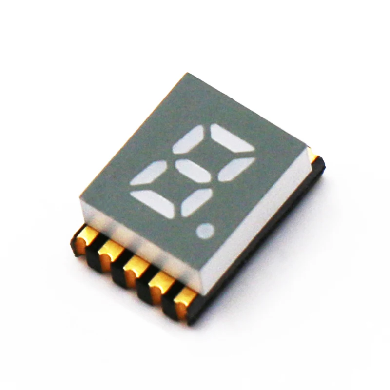 Mini 7 Segment Led SMD Display Small 1 Digit 7 Segment Smt Display
