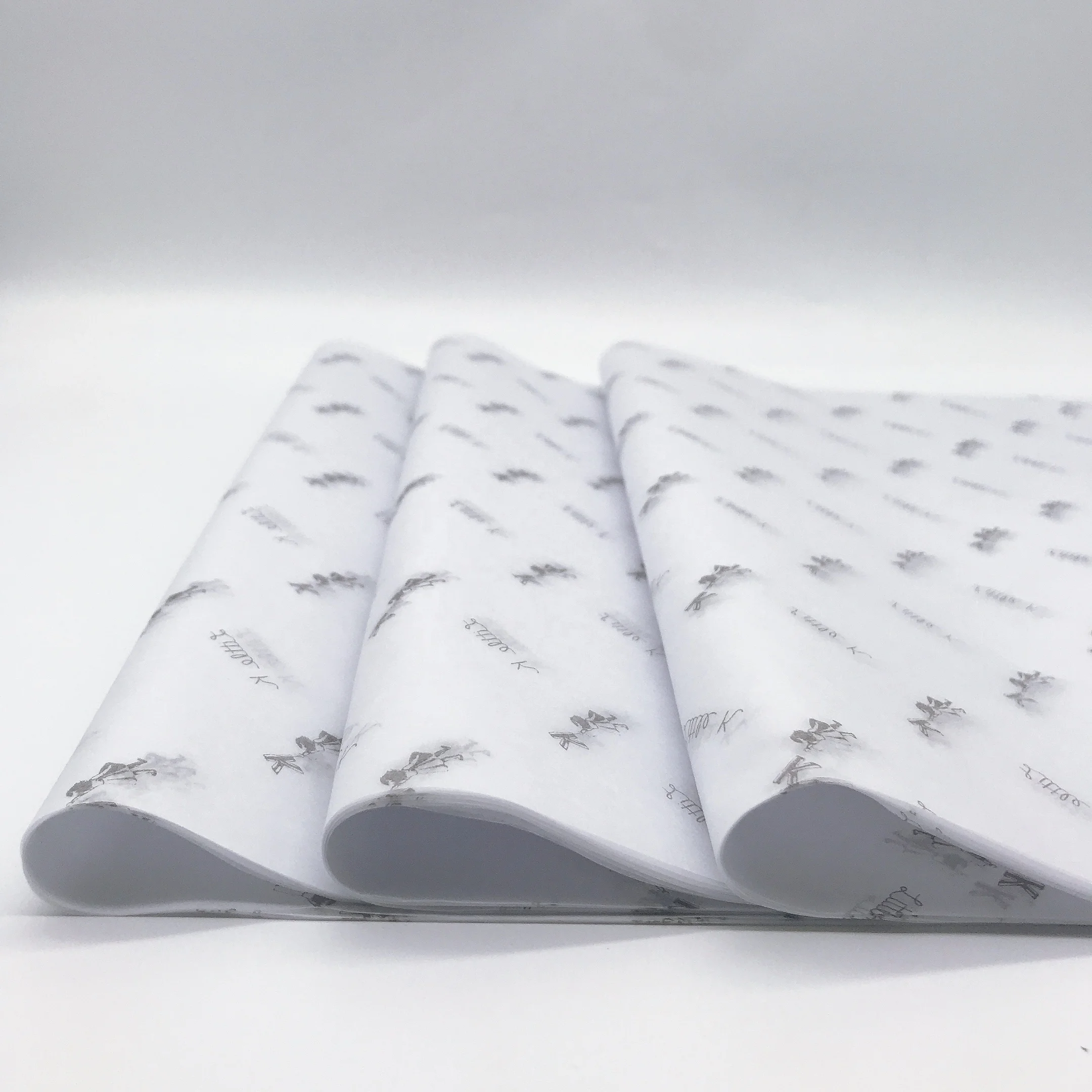 Custom Printed Logo Gift Wrapping Paper Clothing Tissue Paper
