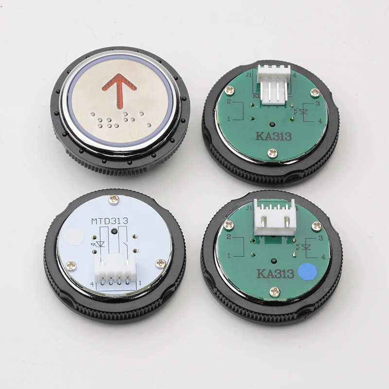 Elevator Spare Part LOP COP Push Button Round  Lift Button for Elevator