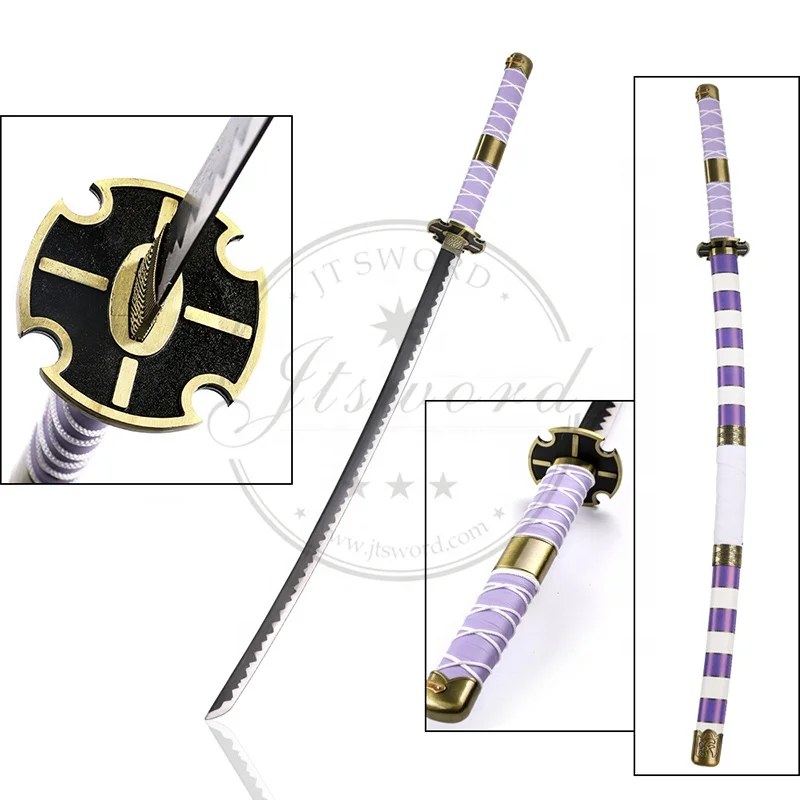 One Piece Luffy Nidai Kitetsu Katana Samurai Sword Steel Buy Katana Samurai Samurai Sword Sword Steel Product On Alibaba Com
