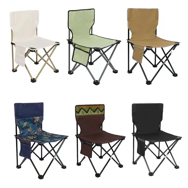 Outdoor Beach Chair Simple Folding Fishing Chair Portable Camping Chair