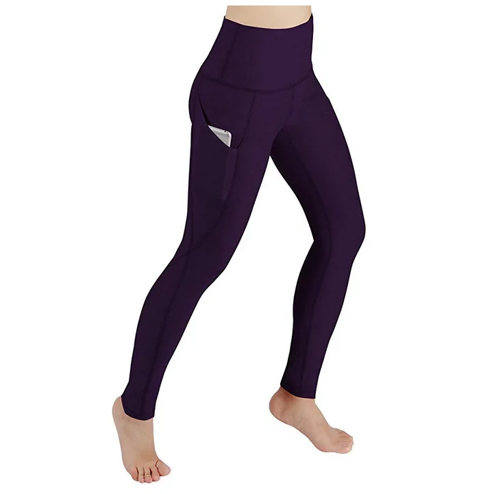 Pockets Seamless Capri Yoga Pants 