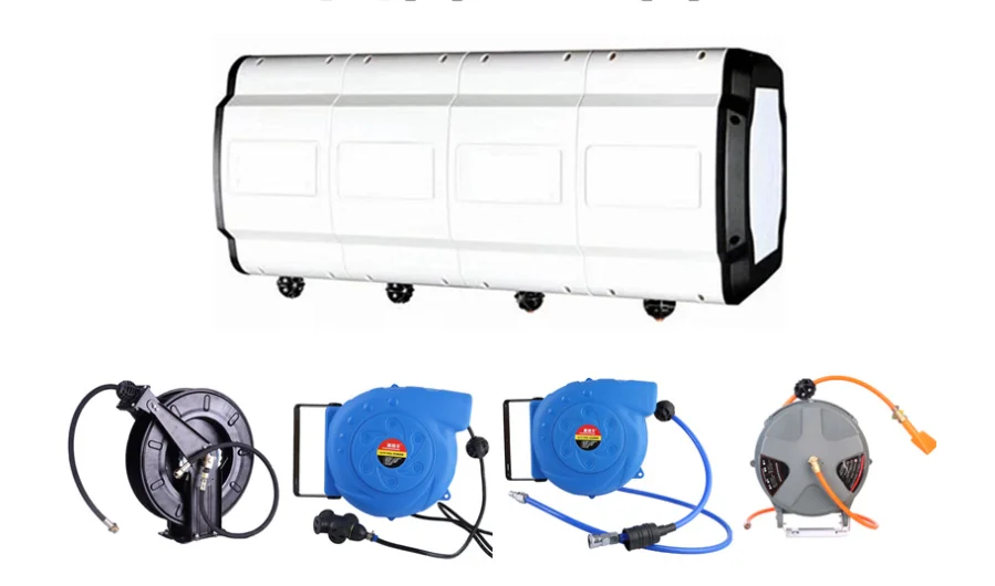 Лидер продаж выдвижной шланг для автомойки комбинированная воздушная вода Электрический катушка