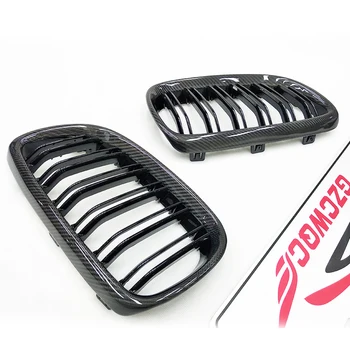 E92 E93 Carbon Fiber Grills for BMW 3 Series E92 E93 M3 Coupe Car Front Bumper Grill 2006-2009