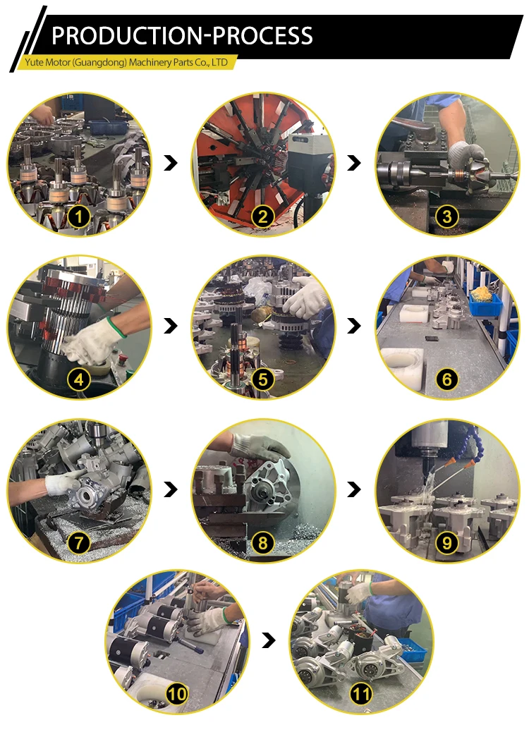 4D88 Engine Starter Motor with 6 Months Warranty and OEM Part Number 12940077012 for PC55/SK55